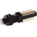 C & K Switches, F6UEEAU tlačítko, 50 V, 30 V/DC, 1 ks