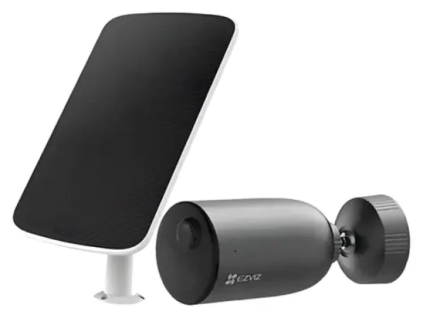 EZVIZ CS-EB3 šedá / venkovní IP kamera / 4G / 2K / baterie + solární panel 5 W (CSEB3SP2K4GA)
