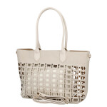 Moderní dámská kabelka na rameno Margita, béžová