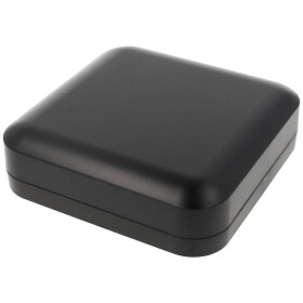 Hammond Electronics 1556FBK univerzální pouzdro 160 x 160 x 45 plast ABS zpomalující hoření černá 1 ks