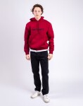 Carhartt WIP Hooded Carhartt Sweat Scarlet/Graphite S