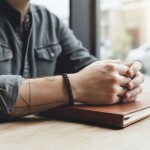 Pánský ocelový náramek Miami Cuban Black 8 mm, Černá 19 cm