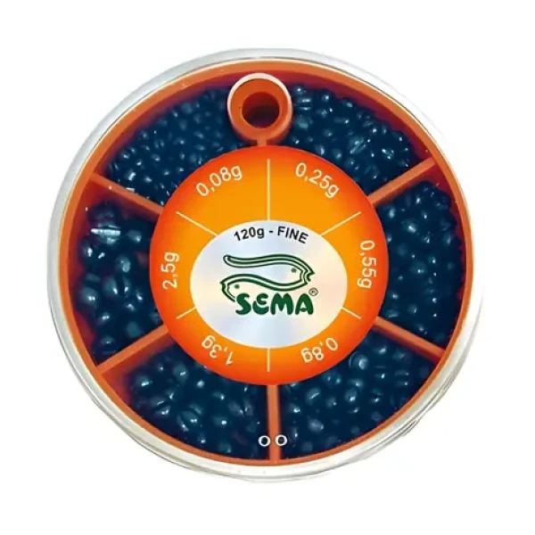 SURETTI Olovo Broky dělené jemné / 120 g / Rybářská zátěž