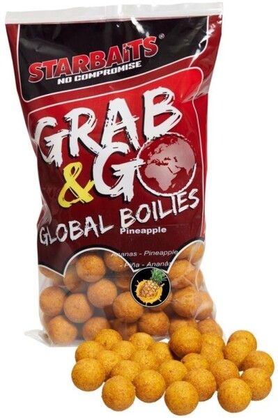 Starbaits Boilie Global Pineapple - 20mm 800g,Starbaits Boilie Global Pineapple - 20mm 800g