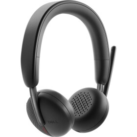 Dell WL3024 Sluchátka On Ear Bluetooth® černá Redukce šumu mikrofonu headset Počítače