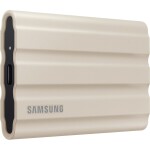 SAMSUNG T7 Shield Externí SSD disk 2TB béžová / Externí SSD / R: 1050 MBs W: 1000MBs / USB-C / IP65 (MU-PE2T0K/EU)