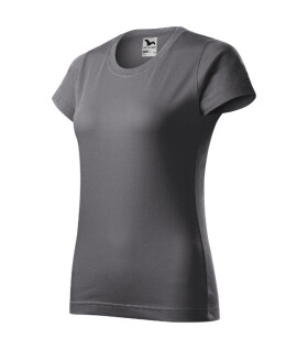Basic tričko dámské ocelově šedá 2XL