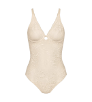 AMOURETTE CHARM - Krajkové formovací body bez kostic Triumph CREAMY DREAM 85D