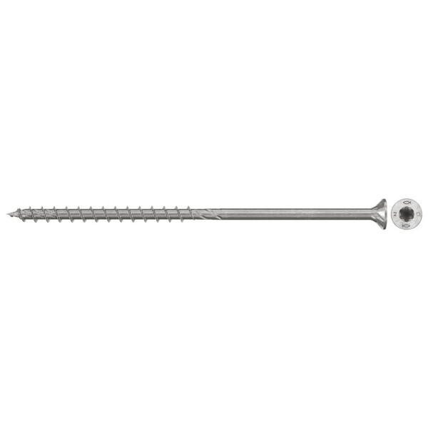 Fischer 574084 šrouby do dřevotřísky 6 mm 100 mm TX Nerezová ocel 100 ks