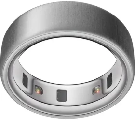 Oura Ring 4 Brushed Silver vel. 12 / Chytrý prsten / titan / BT LE / 10ATM (JZ90-54220-12)