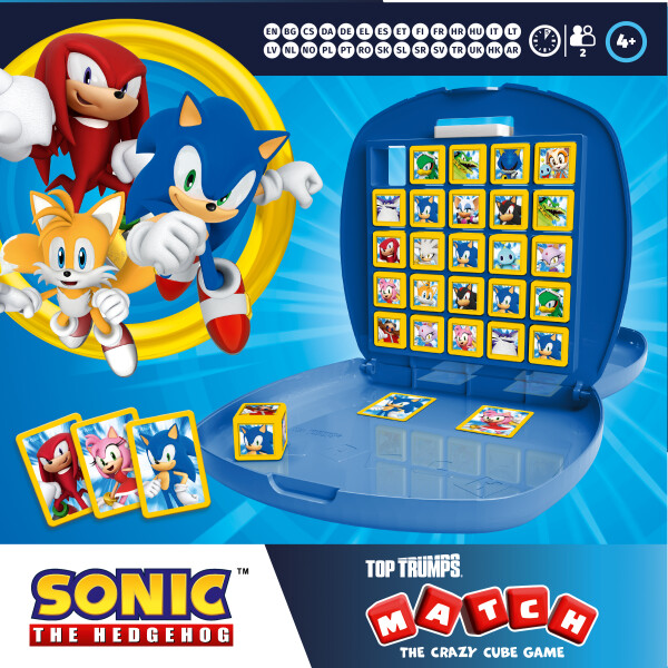 Sonic Top Trumps Match společenská hra