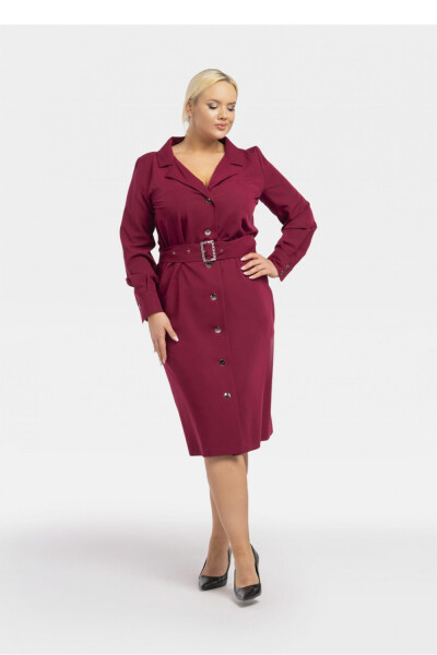 šaty plus size model 193902 Karko 38