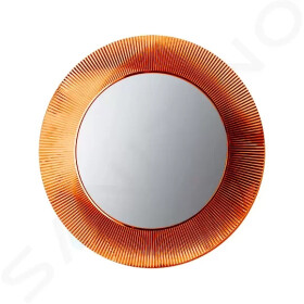 Laufen - Kartell Zrcadlo v rámu, průměr 780 mm, oranžová H3863310820001