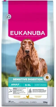 Eukanuba Special Care Sensitive Digestion 12kg / Granule pro psy / Citlivé trávení / Drůbeží receptura (174-196213)