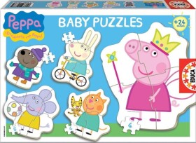 Puzzle Baby Prasátko Peppa 5v1