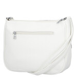 Trendy dámská koženková crossbody kabelka Grácie, bílá