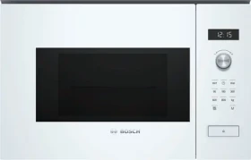 Bosch Serie 6 BFL524MW0 bílá / Mikrovlnná trouba / Vestavná / Gril / 800 W / 20 l (BFL524MW0)
