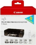 Obchod Šetřílek Canon PGI-29 MBK/PBK/DGY/GY/LGY/CO Multi pack (4868B018) - originální kazety