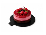 Cake star Podložka pod minidezerty zlato-černá kruh 10 cm