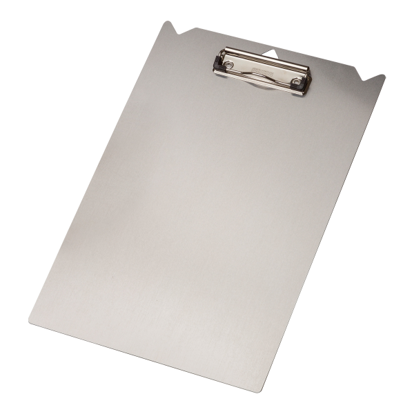 Djois desky s klipem, A4+, hliník/PP kompozit, šedý, 1 ks