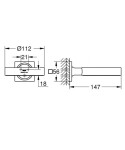 GROHE - Allure Držák pro koupelnové doplňky, Warm Sunset 40963DA1