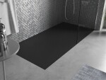 MEXEN - Bert obdélníková sprchová vanička SMC 150 x 70 cm, černá 4K707015