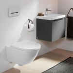 VILLEROY & BOCH - Subway 3.0 Závěsné WC, TwistFlush, AntiBac, CeramicPlus, Stone White 4670T0RW