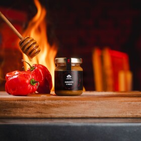 Habanero v medu: chutná jako ďas | Včelařství Domovina Hmotnost: 75 g
