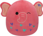 Squishmallows Růžový slon - Kyla 13 cm