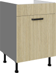 Spodní skříňka pod dřez Scandi 60 ZL 1S BB - Premium Box