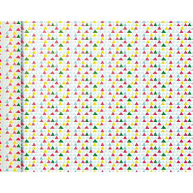 Balicí papír Tiny Roll Pink triangle - 80g, 5x0,35m