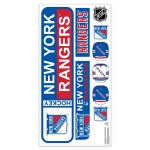 Mustang Drinkware Samolepky na Stěnu New York Rangers NHL Repositionable Street Signs Wall Decal Set