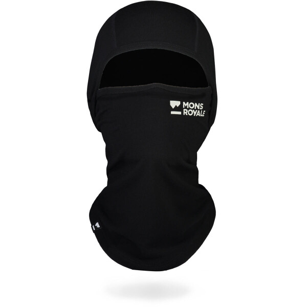Merino kukla MONS ROYALE Santa Rosa balaclava black velikost L/XL