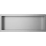 CERANO - Zápustná polička/nika s okrajem do obkladu - nerezová - 60x20x10 CER-8050BD80251