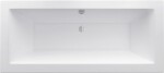 MEXEN/S - Cube obdélníková vana 180 x 90 cm s panelem, bílá 55051809000X