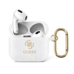 Guess 4G TPU Glitter Pouzdro pro Apple AirPods 3 GUA3UCG4GT