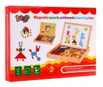 Mamido Vzdělávací dřevěná magnetická tabule s příslušenstvím