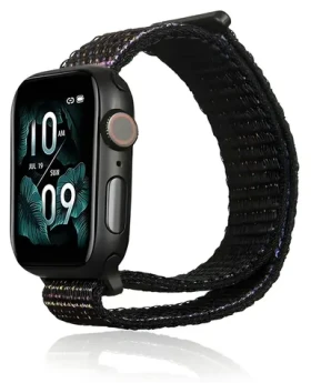 Beline Nylon Strap černá / Řemínek pro Apple Watch / 38/40/41mm