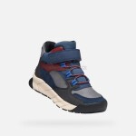 Dětské celoroční boty Geox J56NBA 0MEFU C4335 Velikost: 35