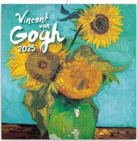 Poznámkový kalendář Vincent van Gogh 2025, 30 30 cm