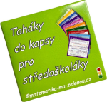 Taháky do kapsy pro středoškoláky Matematika (kartičky krabičce) Zuzana Zelená