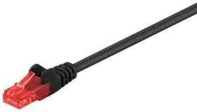 MicroConnect CAT6 U/UTP 30m černá / PVC (B-UTP630S)