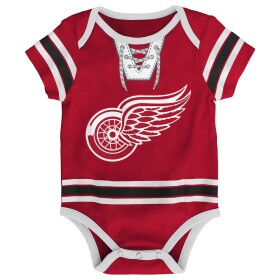 Outerstuff Dětské body Detroit Red Wings NHL Hockey Pro Creeper – Blank Velikost: 12 měsíců