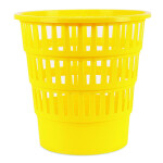 Office Products odpadkový koš perforovaný, 16 l, PP, žlutý