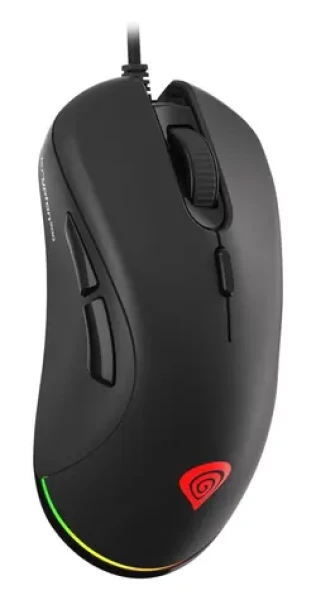 Genesis Krypton 200 RGB černá / Herní optická myš / 6400 DPI / 6 tlačítek / USB (NMG-1713)