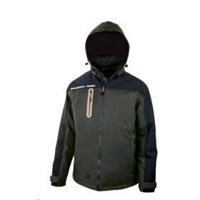 Nepromokavá a hřejivá strečová bunda QUEBEC khaki 3XL khaki