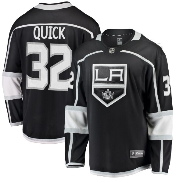 Fanatics Dětský dres Los Angeles Kings 32 Jonathan Quick Breakaway Home Jersey Velikost: