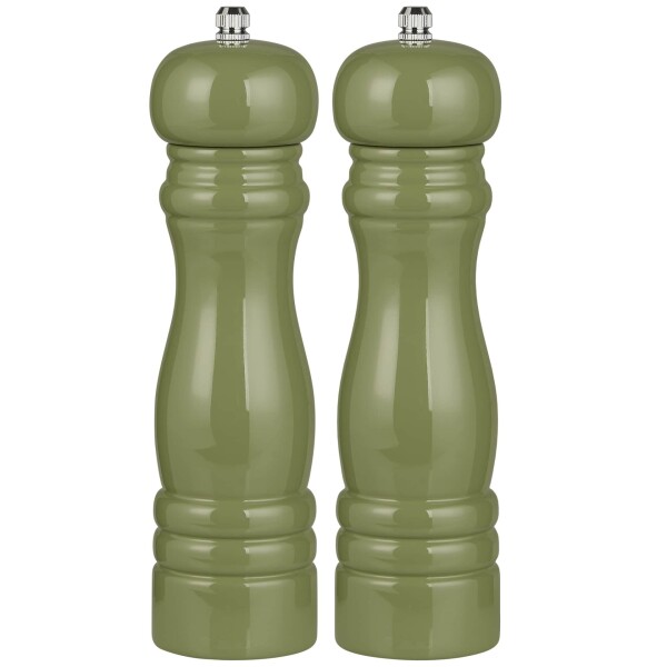 Ib Laursen Mlýnek na sůl nebo pepř Green Pepř, zelená barva, dřevo