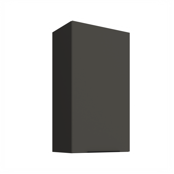 Horní skříňka Aria 50 G-90 1F Barva korpusu: Černá, Barva dvířek: GR - Graphite AFM