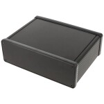Hammond Electronics 1455T1201BK univerzální pouzdro 120 x 165 x 52 hliník extrudovaný černá 1 ks